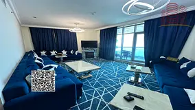 2bhk For sale on installments, sea view, closed kitchen
