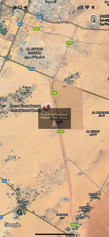 للبيع اراضى فى بليده بدفعه 30‎%