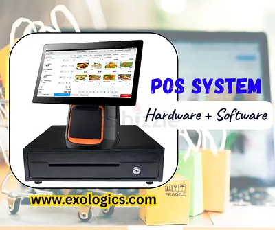 POS Bundle package for restaurants and retail complete hardware with software billing cashier system