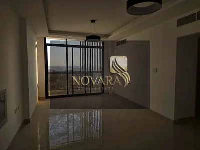 Brand-new 2BR apartment in Al Jurf 3 with modern finishes, equipped kitchen, 3 bathrooms, free month, and flexible 43K rent.