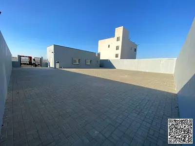 ساحة صناعية جديدة كلياً بمساحة 6700 قدم مربع للإيجار | طاقة 80 كيلوواط | بدون ضريبة القيمة المضافة