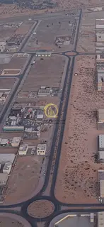 or sale: industrial land in the Al Owaisah Industrial Area, Sharjah, with 11-year installments. Area