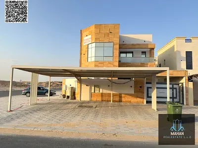 Luxury villa for sale in Al Yasmin, featuring an exceptional location close to all essential services and only 20 minutes from Dubai International Air