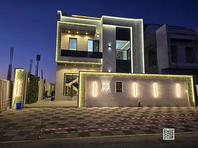 Villa for sale with a distinctive modern design | Registration and ownership fees included | G+2 | Freehold ownership for all nationalities | No annua