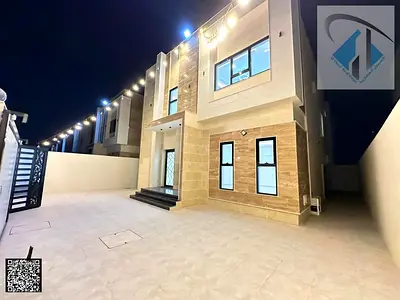 فيلا للبيع من المالك مباشرة بسعر لقطة وبدون دفعة مقدمة فيلا مودرن قريب المسجد من افخم فلل عجمان بتصميم القصور و بتشطيبات سوبر ديلوكس وبناء شخصي