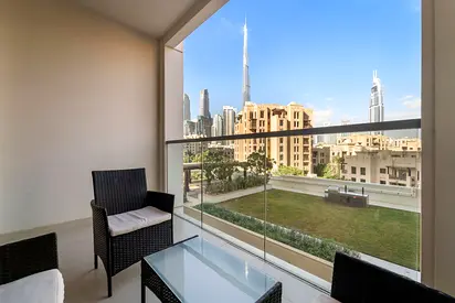 Exquisite 2BR + Maid Room with Burj Khalifa View