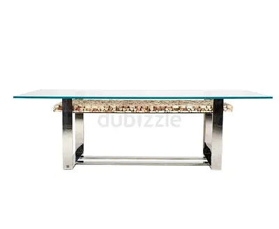 Selling high quality marina home luxury Dining table with six chairs