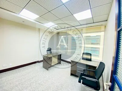 FITTED OFFICE WITH EJARI FURNISHED | MULTIPLE CHEQUES | NEAR BUS AND METRO