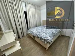 Furnished room and hall in Maryam Island with hotel-style furniture