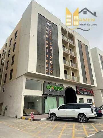 🏠 غرفتين وصالة فاخرة على شارع محمد بن زايد – 4 دفعات