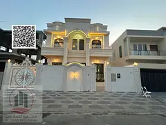 For sale, a villa in Ajman Al Yasmin 7 master rooms, a Majles room, a hall, and a maid’s room, fre