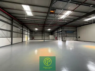 Dubai Investment Park 8,200 sq. Ft warehouse with built-in toilet and pantry