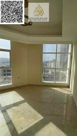 🏡 للإيجار السنوي – عجمان / الروضة 1   ✨ شقة واسعة 3 غرف وصالة – موقع مميز جدًا  • 3 غرف نوم   • 3 حمامات   • صالة واسعة   • بلكونة مناسبة للعائلات