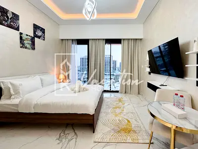 Affordable & Contemporary Furnished Studio | Azizi Riviera 63, Bills Included!