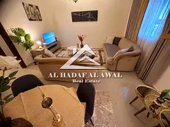 For monthly rent, a 2room and a hall in Al QASBAA area with free internet