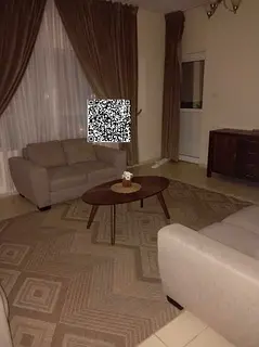 For annual rent in Orient Towers: 2 bedrooms, living room, 3 bathrooms, parking, gym, swimming pool