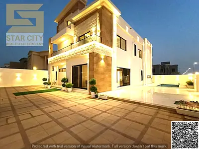🏡 فيلا كورنر فاخرة بمسبح للبيع في منطقة الياسمين – عجمان | جاهزة للسكن ✨