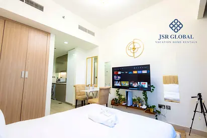 Elegant Studio Apartment at Azizi Riviera 26, Meydan one, All Bills Included .