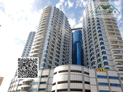 Big Studio Apartment for Sale in Falcon Towers Ajman