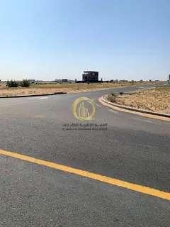 Corner plot for sale on two prime streets in Mazir'ah A area, measuring 3500 sq ft, with permits