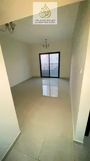 One bedroom, living room, balcony, bathroom, and kitchen