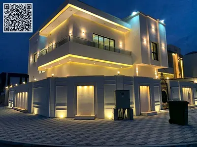 فيلا 5 غرف نوم رئيسية مع مسبح للإيجار في الياسمين عجمان