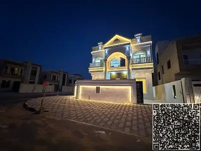 🏡 فيلا فاخرة للإيجار في عجمان – الروضة 2 بالقرب من شارع الشيخ عمار