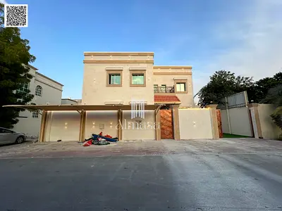 فيلا مودرن عصرية جاهزه بالكهرباء والماء والمكيفات وتم دفع رسوم الصرف الصحي