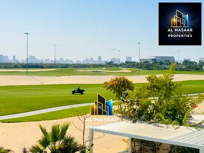 Villa for sale in Al Zorah, golf course complex, in the heart of nature, with a direct view of the lake and golf courses and a large area.