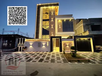 For sale, a villa in Ajman Al Yasamn,5 master rooms, a Majles room, a hall, and a maid’s room, freehold for all nationalities, Installment with out do