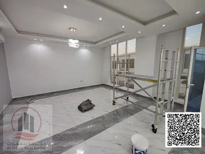 Excellent opportunity: 6-bedroom villa with a living room and majlis, close to all services, at a special price including electricity, water, and air