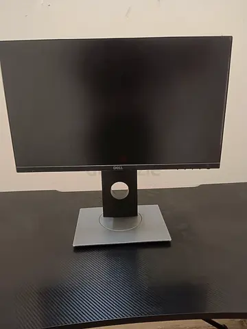 Dell monitor with vertical support