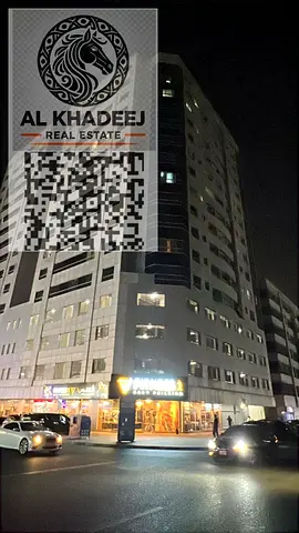 Investment Studio for Sale in Ajman Al Jurf 1 – Prime Garden City Location, Large Balcony, Rented with Stable Monthly Income, Near Ajman University