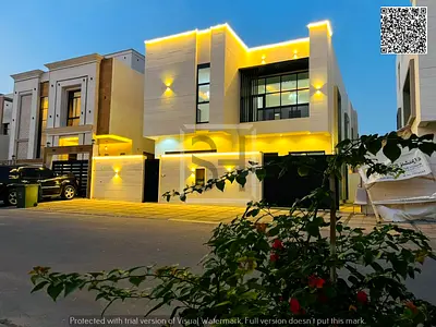 للبيع فيلا 3 طوابق بالياسمين  مقابل رحمانيه الشارقه  بمنطقه الياسمين مقابل الخدمات