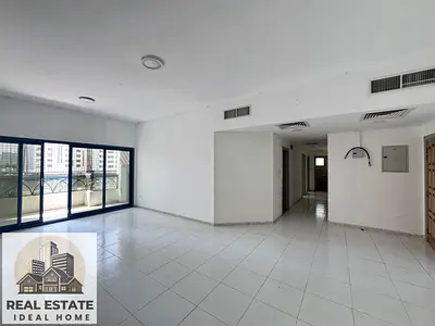 Chiller Free Beautiful 3 BHK Apartment Al Majaz 1 // Fully Sunlighted // 3 Balconies // Fully Family Building //
