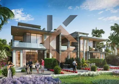 تاون هاوس من 4 غرف نوم | داماك لاجونز المغرب | إطلالات على البحيرة والمنتزه