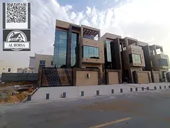 Al-Haliyo 2: Luxury villa for sale, ground floor, first floor, and roof, 5 bedrooms, living room, ma