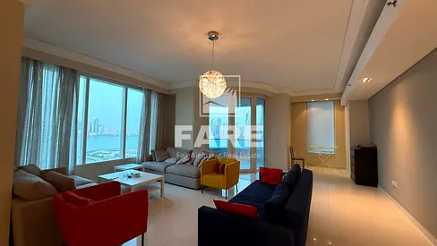 شقة فاخرة للإيجار 3 غرف وصالة – البرج الأزرق، المجاز 3 – الشارقة