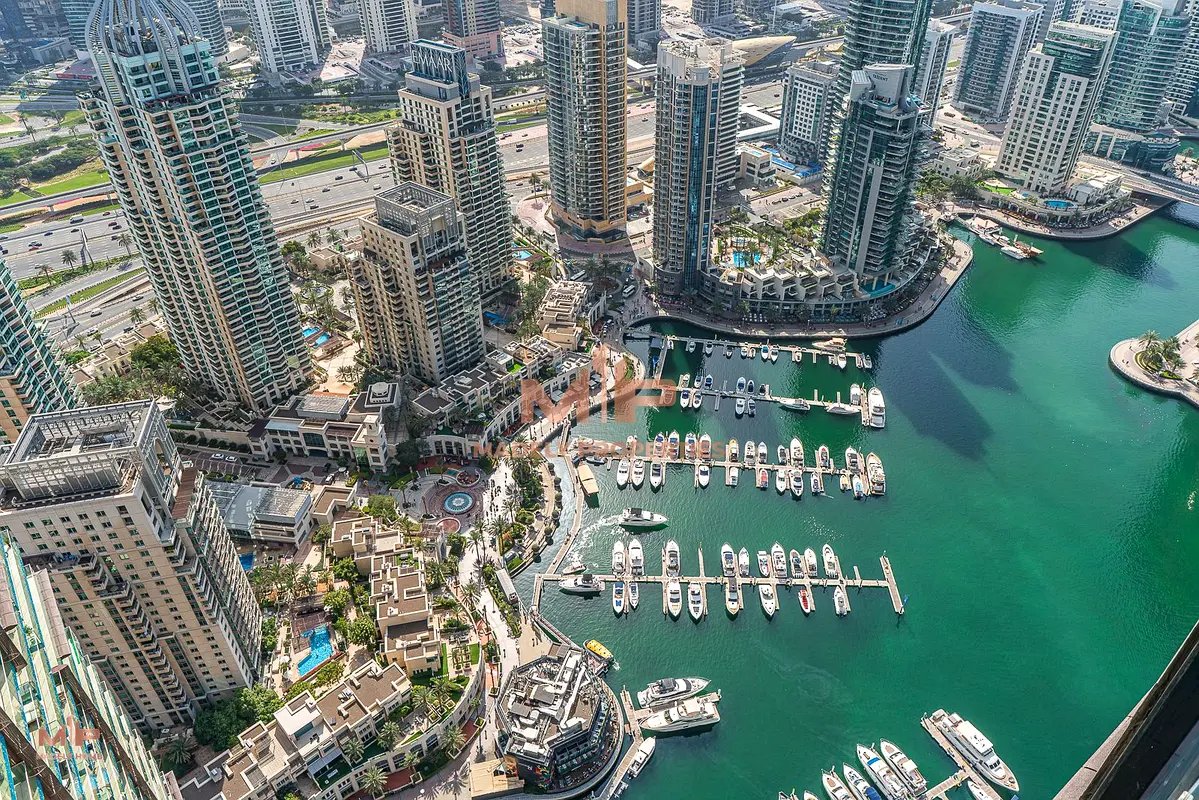 1 BED | FULLY FURNISHED | HIGH FLOOR | MARINA WALK VIEW | DIRECT MALL & TRAM ACCESS