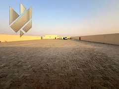 20,000 Sq. Ft. Industrial Yard for Rent in Al Sajaa | Main Road Access | Interlock Flooring | 25 kW