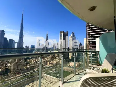 High Floor | Full Burj Khalifa View | Vacant 2BR