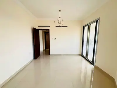ONE MONTH FREE Levish 2bhk WITH BALCONY 12 chque payment Al jada Sharjah