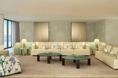 Sea View | Exquisite Beachfront Living | 2 Br