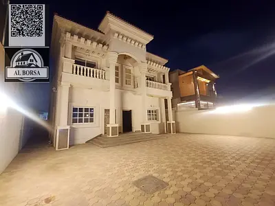 🏡 فيلا للإيجار في المويهات 1 | 5 غرف ماستر | صالة + مجلس | غرفة خادمة | 140,000 درهم – 4 دفعات (نهائي)