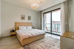 Modern 2BR Apartment in Sobha Hartland | Couple &amp; Family Friendly