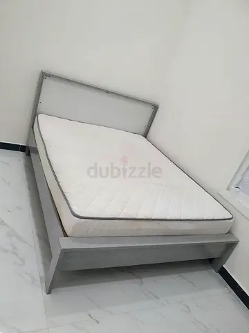Bed with matress