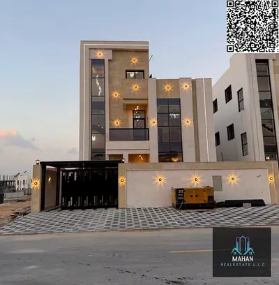 Villa for sale in Ajman Al helio 2 5 master bedroom hall majlis and maid room