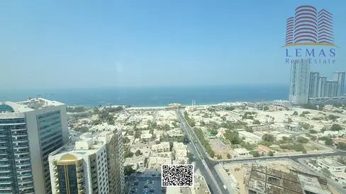3غرف وصالة أبراج عجمان ون اطلالة بحر