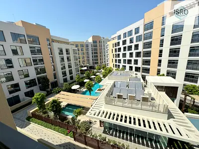 Balcony || pool view || close to zahia mall || 42k 4-cheque