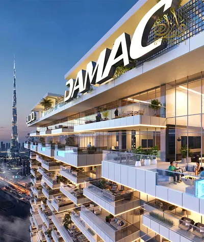 ""Only 1% Monthly--Own in Safa Gate by DAMAC--Sheikh Zayed Road--50/50 Plan""